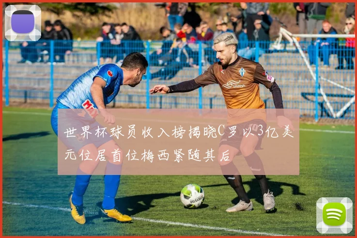 世界杯球员收入榜揭晓C罗以3亿美元位居首位梅西紧随其后